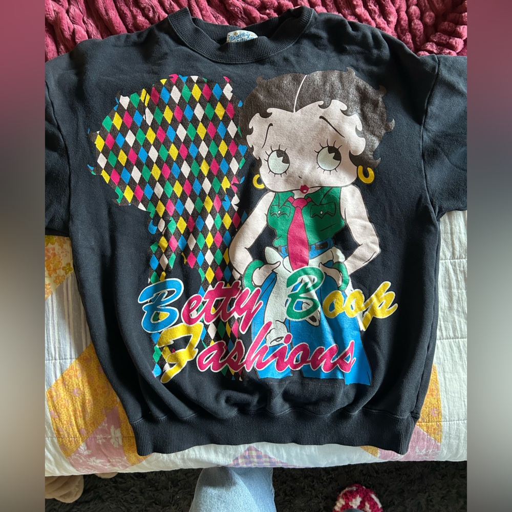 Betty Boop Vintage Sweater